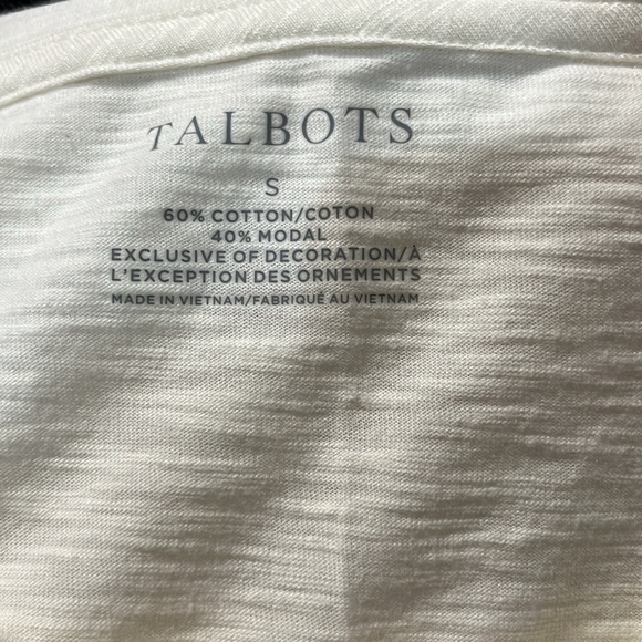 Talbots t shirt, size small, NWT - Picture 11 of 13